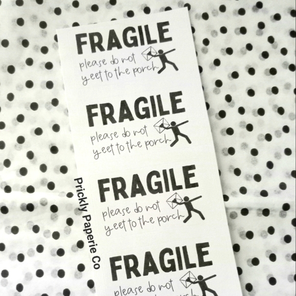Fragile Sticker Labels - Picture 2 of 2